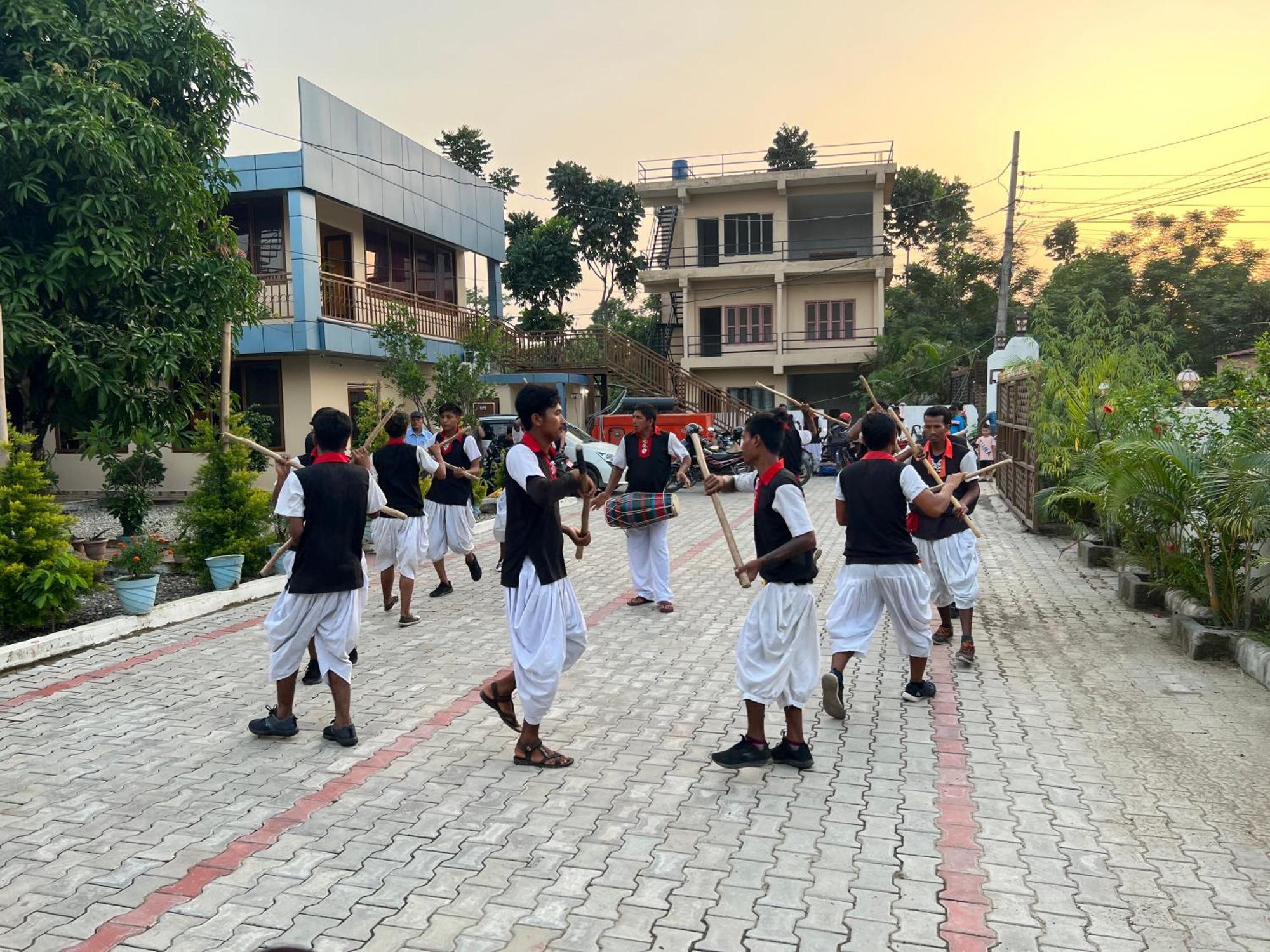 Ama Garden Sauraha Hotell Eksteriør bilde
