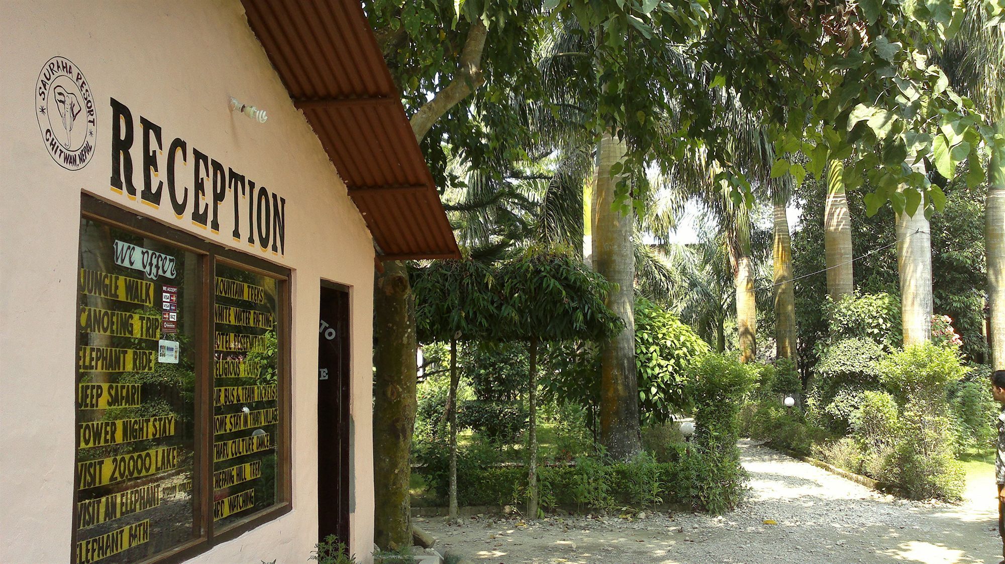 Ama Garden Sauraha Hotell Eksteriør bilde