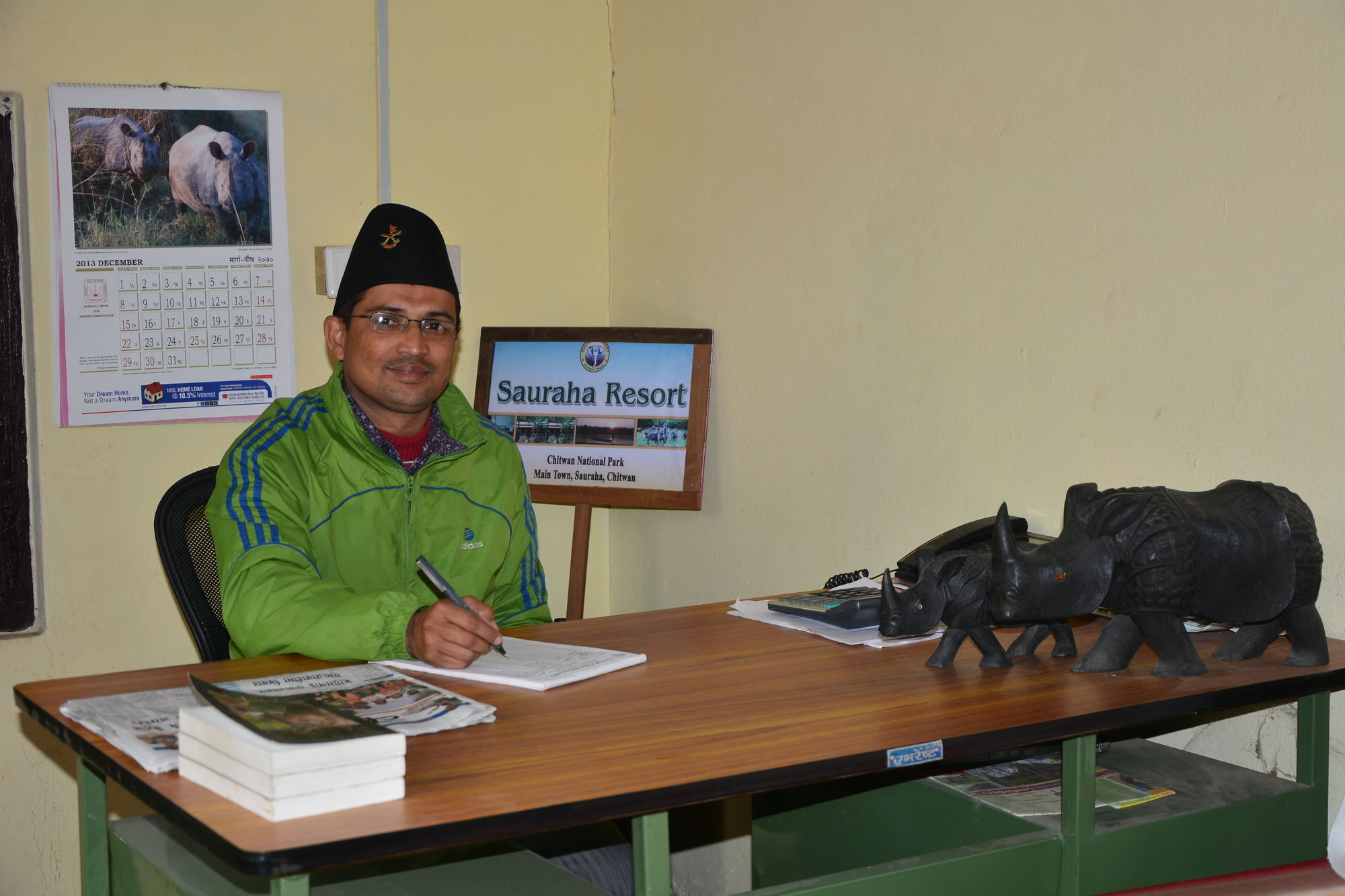 Ama Garden Sauraha Hotell Eksteriør bilde